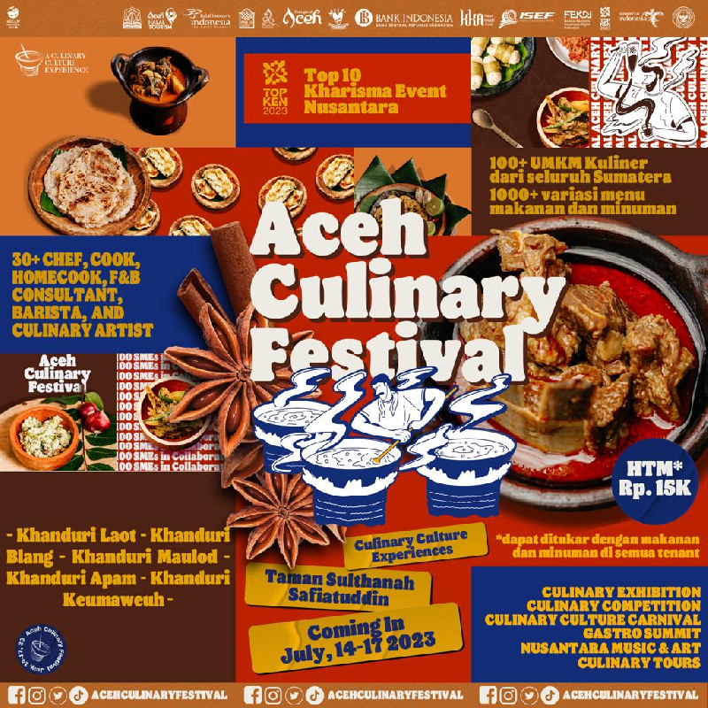 Aceh Culinary Festival Kembali Digelar, Catat Tanggal dan Lokasinya