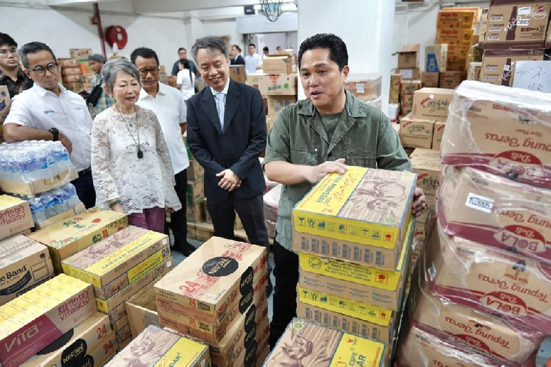 Menteri BUMN Bangga Sarinah Gigih Pasarkan Produk Indonesia di Hong Kong