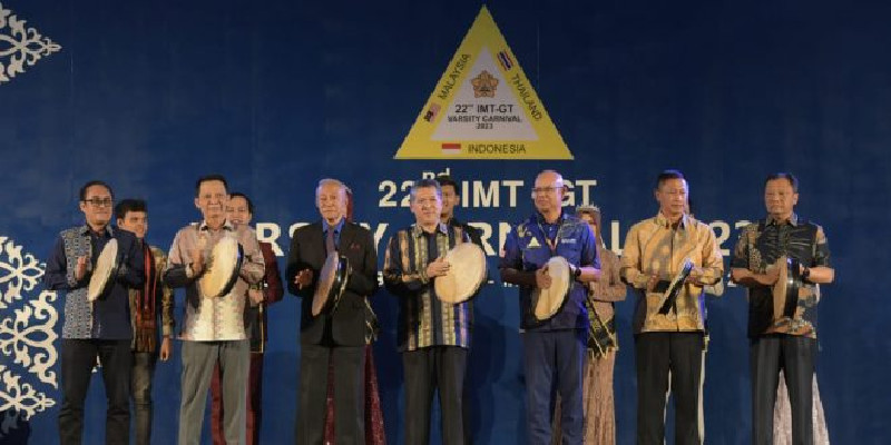 Penjabat Gubernur Achmad Marzuki Hadiri Pembukaan Event IMT-GT di USK