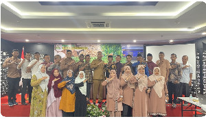 Distanbun Gelar Pertemuan dengan Sejumlah Kelompok Tani Penerima Bantuan UPH Se Aceh