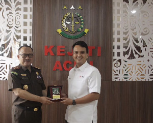 Ketua PMI Bertemu Kajati Aceh, Haeqal: Donor Darah Perlu Jadi Gaya Hidup