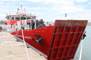 RS Terapung Kapal Malahayati Tiba di Pelabuhan Ulee Lheue, Layani Pengobatan Gratis