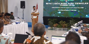 Buka Raker, Pj Gubernur Minta Bank Aceh Jadi Motor Penggerak Utama Pembangunan