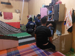 Wujudkan Zero Halinar, Kemenkumham Aceh Bersama BNNP Sidak Lapas Banda Aceh