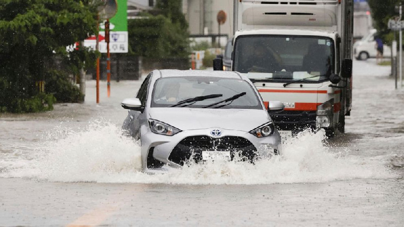 Hujan Deras Picu Banjir dan Tanah Longsor di Jepang, Dua Orang Tewas