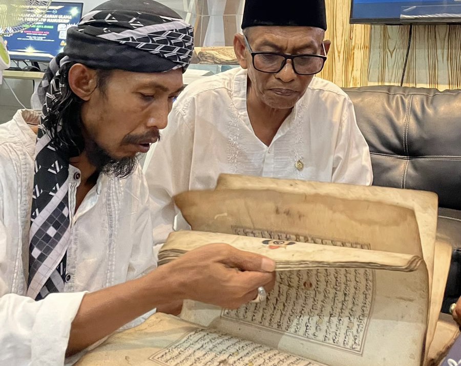Abiya Jeunieb Kagum Terhadap Khazanah Peninggalan Ulama Aceh Masa Lalu