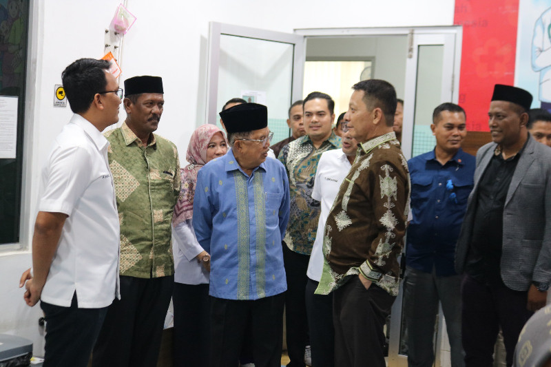 Kunjungi PMI Banda Aceh, JK berharap Pemberian Layanan Semakin Baik