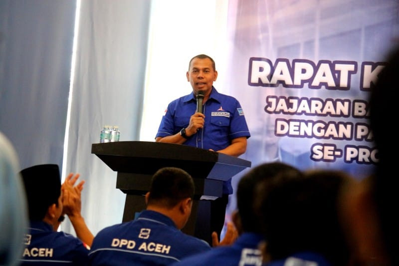 18 Tahun HDA, Demokrat Ingatkan Kader Rawat Perdamaian Sebagai Warisan SBY Untuk Aceh
