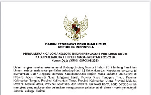 Akhirnya Bawaslu Umumkan Nama-nama Anggota Panwaslih Kabupaten/Kota se Aceh