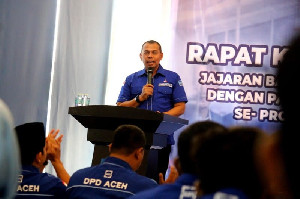 18 Tahun HDA, Demokrat Ingatkan Kader Rawat Perdamaian Sebagai Warisan SBY Untuk Aceh