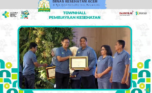 Aceh Raih Juara 3 Terbaik Health Financing Award Kategori PHA dari Kemenkes