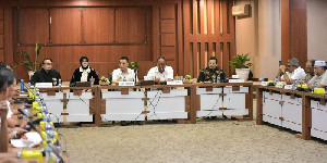 Bahas Persiapan PON Aceh-Sumut, Pj Gubernur Lakukan Pertemuan dengan Panitia Besar