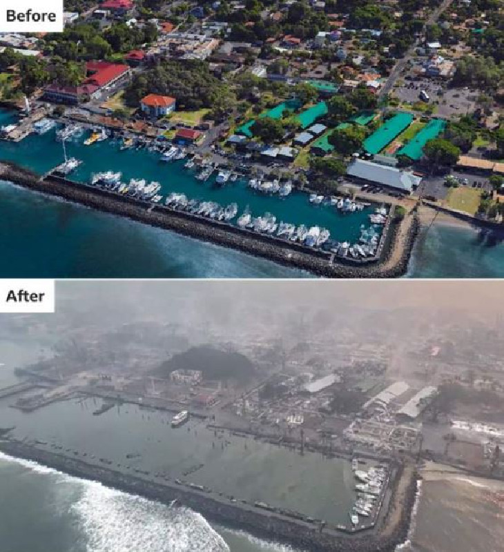 Kebakaran Hutan Terbesar di Hawai, 53 Orang Tewas dan Seribuan Masih Hilang
