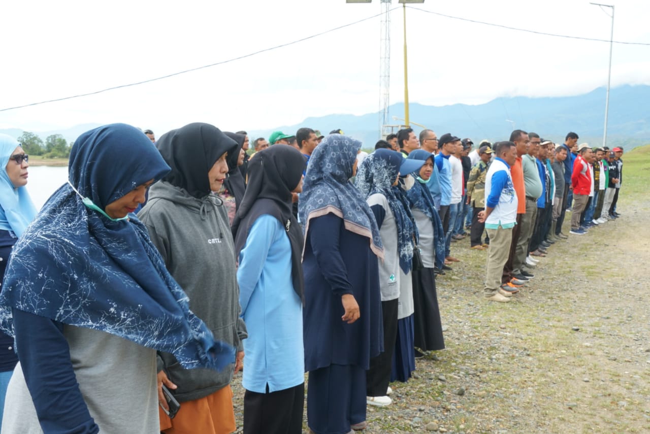 Program 1 Jam Pungut Sampah, Pemkab Aceh Besar Sasar Waduk Keuliling