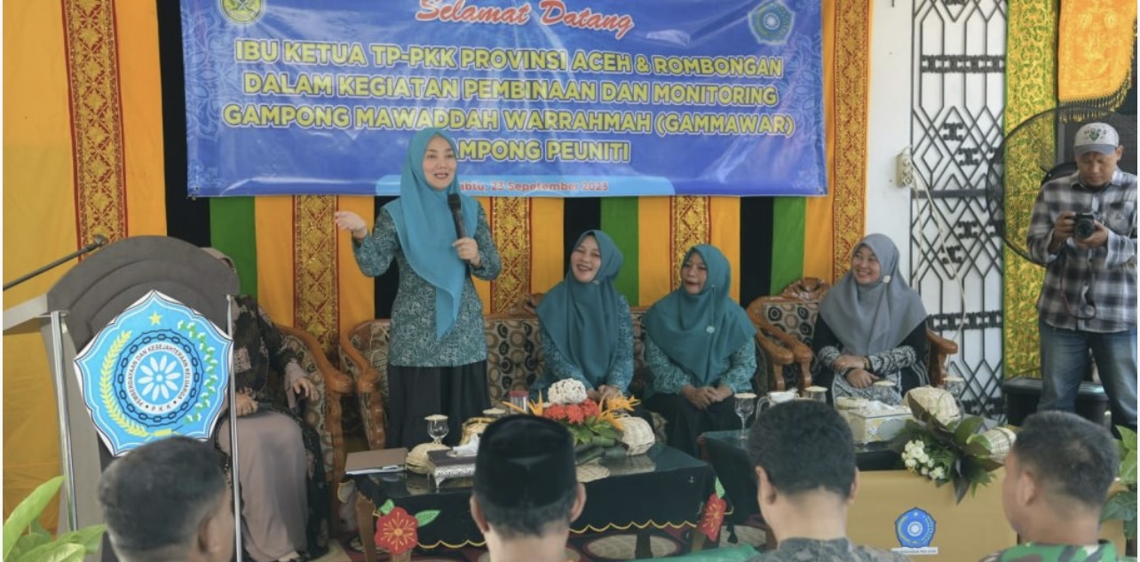 Gammawar Jadi Program PKK Aceh Untuk Tekan Stunting di Tingkat Gampong