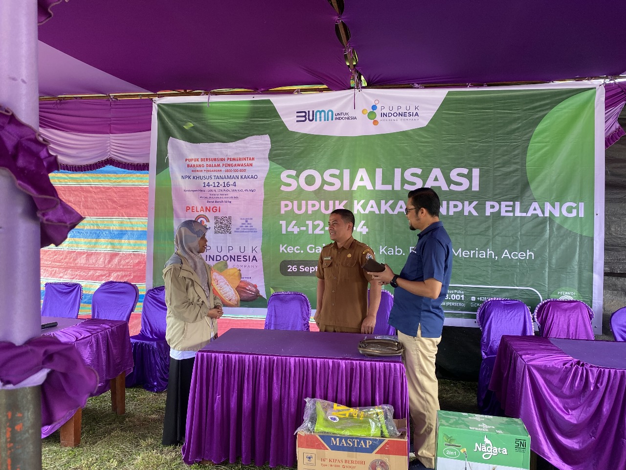 Pupuk Indonesia Salurkan 5.621 Ton Pupuk NPK Subsidi ke Aceh