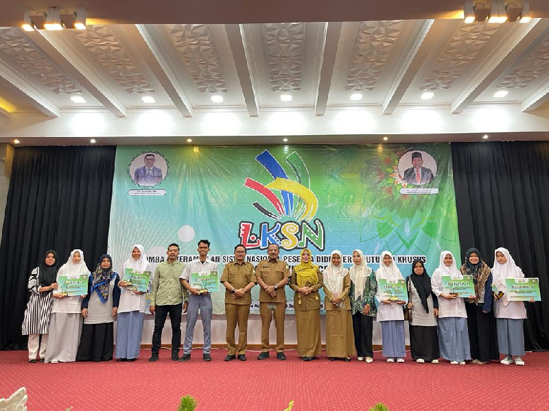 LKSN Jenjang SLB Tingkat Provinsi Aceh Berakhir, Berikut Nama-nama Pemenangnya