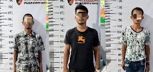 Sedang Asik Hisab Sabu, Tiga Pria di Lhokseumawe Diringkus Polisi