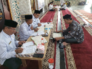 131 Calon Keuchik dari 45 Desa di Aceh Singkil Ikuti Tes Baca Alquran