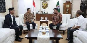 Pj Gubernur Aceh dan TA Khalid Jumpai Menteri ATR/BPN RI, Bahas Apa?