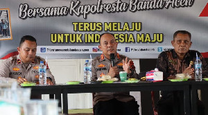 Jumat Curhat Bersama Penyelenggara Pemilu, Kapolresta Banda Aceh: Polisi Harus Netral