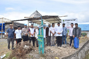 Kemenag Bener Meriah Resmikan Papanisasi Tanah Wakaf Kampung Pante Raya