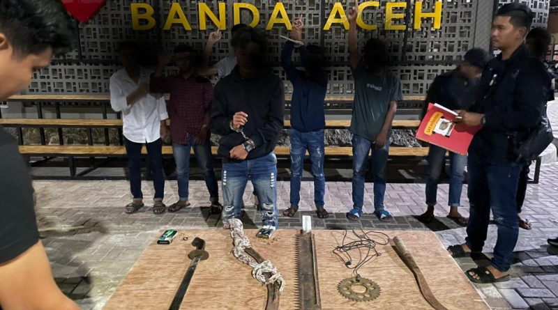 Aniaya Anak Dibawah Umur, Tim Rimueng Polresta Banda Aceh Ringkus Ketua Gangster IKAO