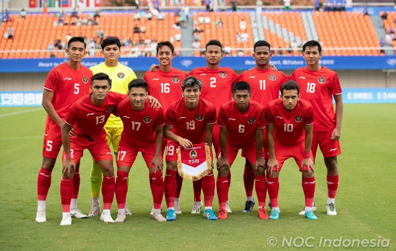 Timnas Indonesia U-24 Lolos  ke 16 Besar Asian Games 2023, Walaupun Kalah dari Korea Utara