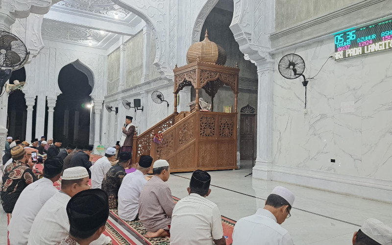 Safari Subuh Edisi 52, Kompas Aceh Utara Hadir di Masjid Baitul Maghfirah Baktiya