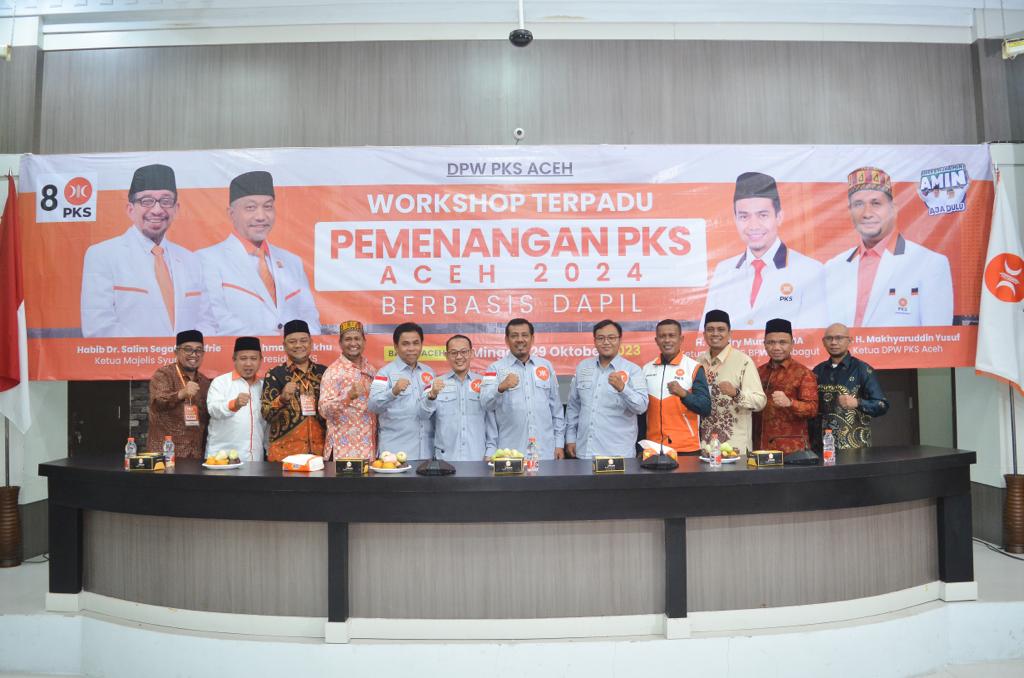 Bekali Bacaleg untuk Pemenangan 2024, PKS Aceh Gelar Workshop