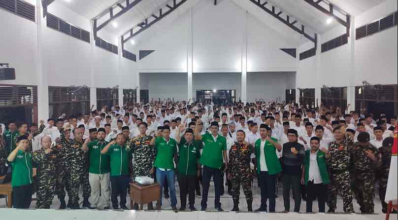 Membludak, 536 Peserta Ikuti Diklat Terpadu Raya PW Ansor Aceh