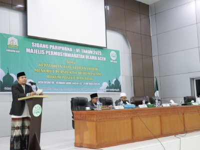 Fatwa MPU Aceh: Pemerintah Wajib Sediakan Sarana dan Prasarana Agar Aturan Publik Berjalan