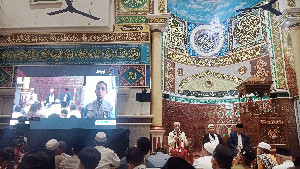 Turut Berduka, BKM Mesjid Oman Gelar Aksi Solidaritas untuk Palestina
