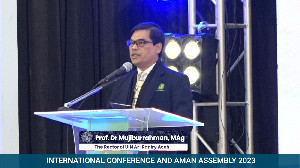 Konferensi Internasional dan AMAN Assembly, Rektor UIN Ar-Raniry Berharap Ada Rekomendasi untuk Negara Berkonflik