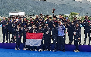 Asian Games 2023: Tim Dragon Boat Putra Sumbang Medali Emas Ketujuh untuk Indonesia