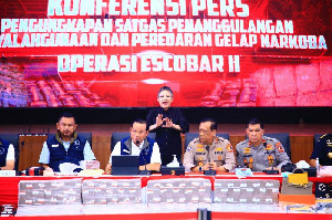 Selama 10 Hari, Satgas P3GN se-Indonesia Berhasil Ungkap 1532 Tersangka Narkoba