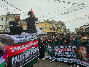 Aliansi Mahasiswa Bireuen Gelar Aksi Damai Untuk Palestina