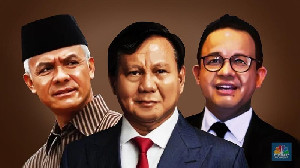 Hasil Survei Lembaga Indikator, Head to Head Prabowo Unggul Duel Lawan Ganjar atau Anies
