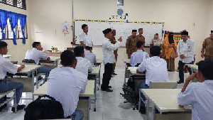 Kemenag Aceh Tinjau Implementasi Getba TBQ SMP dan SMA di Aceh Barat