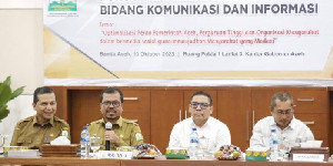 Pemerintah Aceh Gelar Diskusi Bidang Komunikasi Informasi Untuk ASN-Anggota Ormas