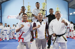 Wadokai Aceh Raih Trofi Kapolresta Banda Aceh di  Kejuaraan Karate