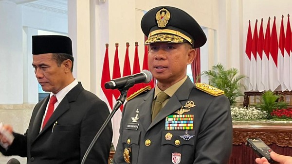 KSAD Agus Subiyanto Diminta Jokowi Jaga Keamanan Pemilu 2024