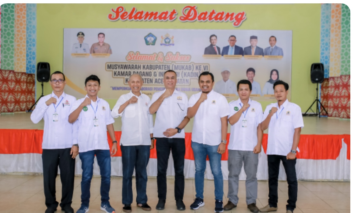 Heri Farizal Terpilih Aklamasi Sebagai Ketua Kadin Aceh Selatan 2023-2028