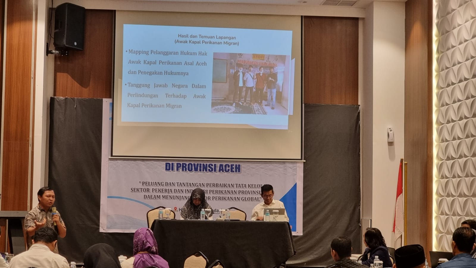 SEI Bersama Sekretariat Team 9 Dorong Perbaikan Tata Kelola Perikanan dan Perlindungan Pekerja di Aceh