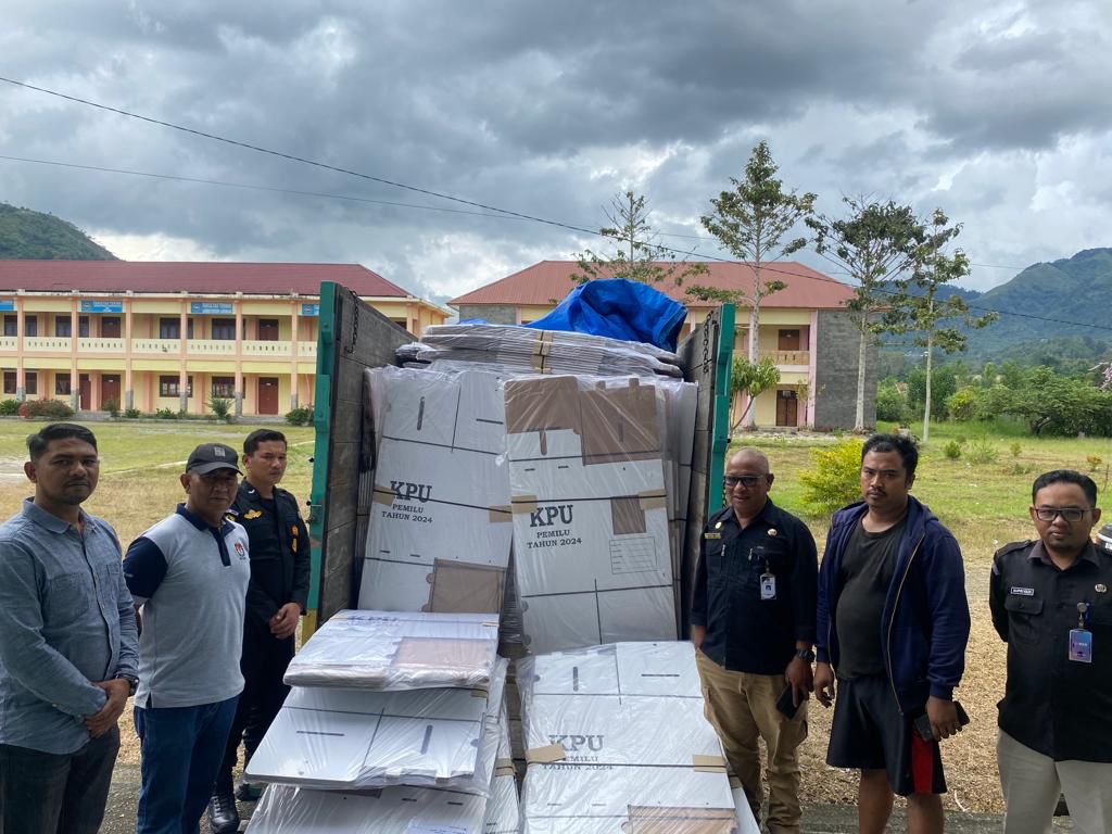Pemilu 2024, KIP Aceh Tengah Terima 741 Kotak Suara Tahap II