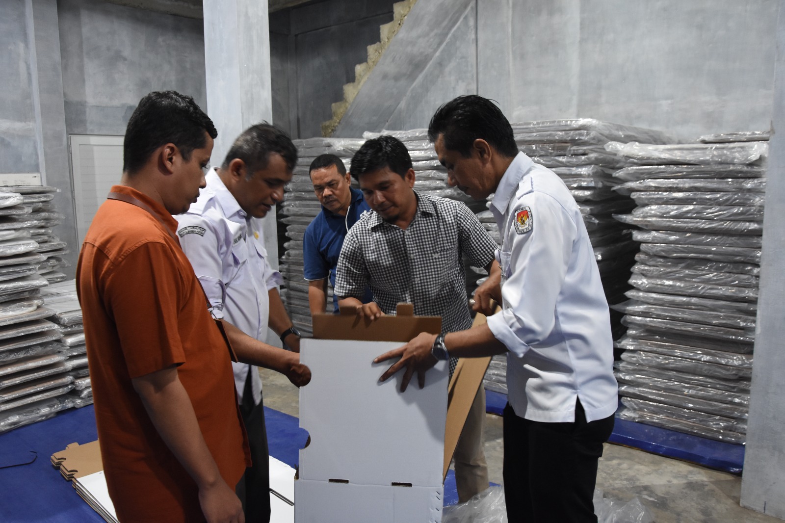 KIP Banda Aceh Kembali Terima Logistik Pemilu 2024