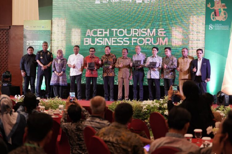 140 Pelaku Usaha Tawarkan Produk di Aceh Tourism & Business Forum PKA-8