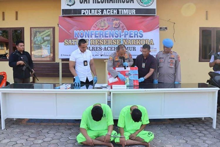 Jadi Caleg DPRK Aceh Timur, Buron 20 Kg Sabu Tertangkap Polisi