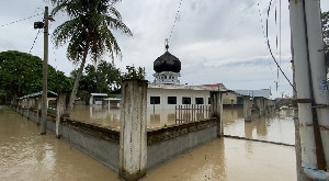 Kabupaten Aceh Utara Kembali Terendam Banjir, Ketinggian Air 80 Cm