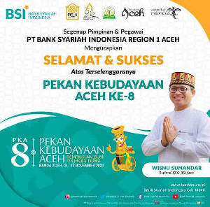 BSI Ikut Meriahkan Pekan Kebudayaan Aceh Ke-8